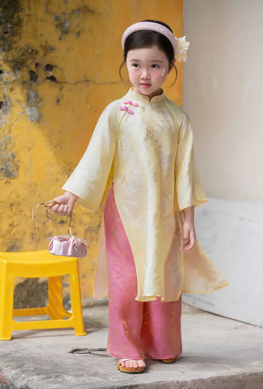 Áo Dài Trẻ Em